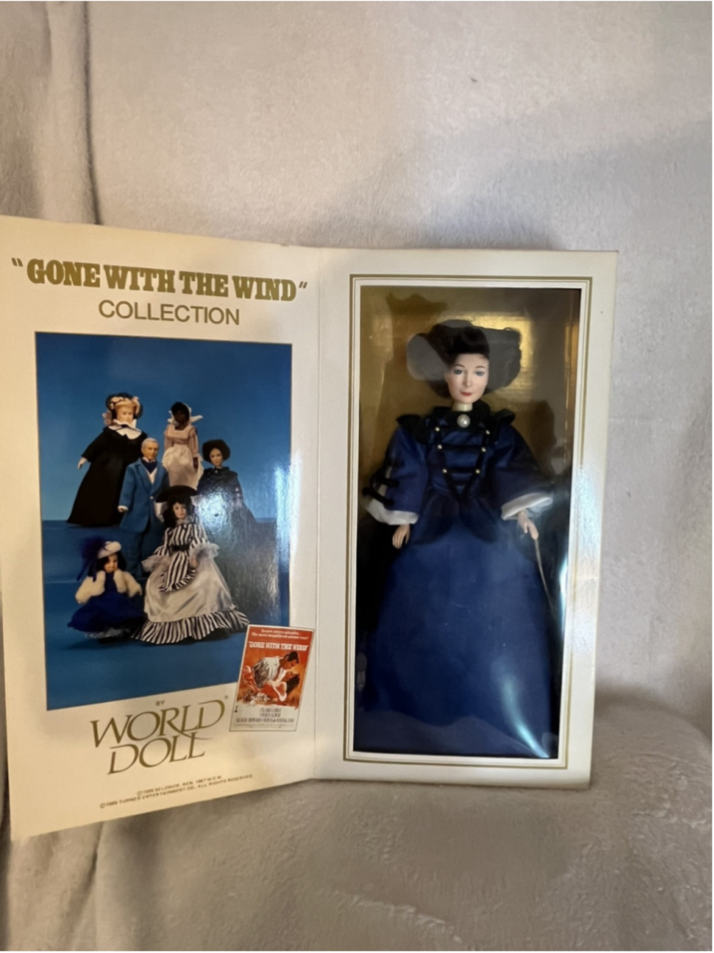 VINTAGE COLLECTOR 1989 World Doll: Gone With The Wind Portrait Doll O HARA 50TH